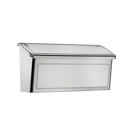ARCHITECTURAL MAILBOXES Venice Wall Mount - Stainless Steel 2690PS-10
